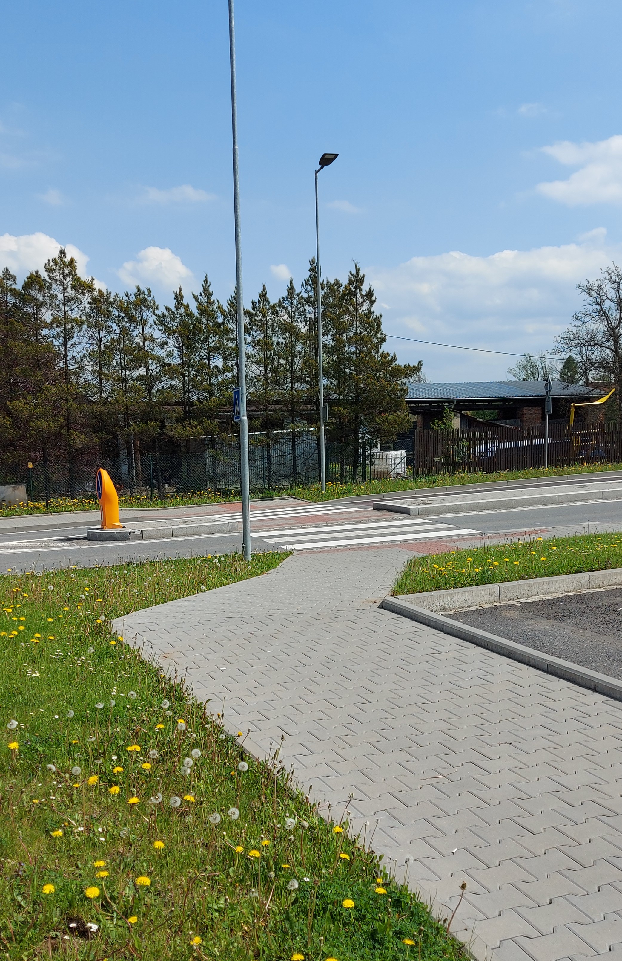 Obrázek 11 - Sedliště - zvýšení bezpečnosti dopravy na II/473, II. etapa – část chodník