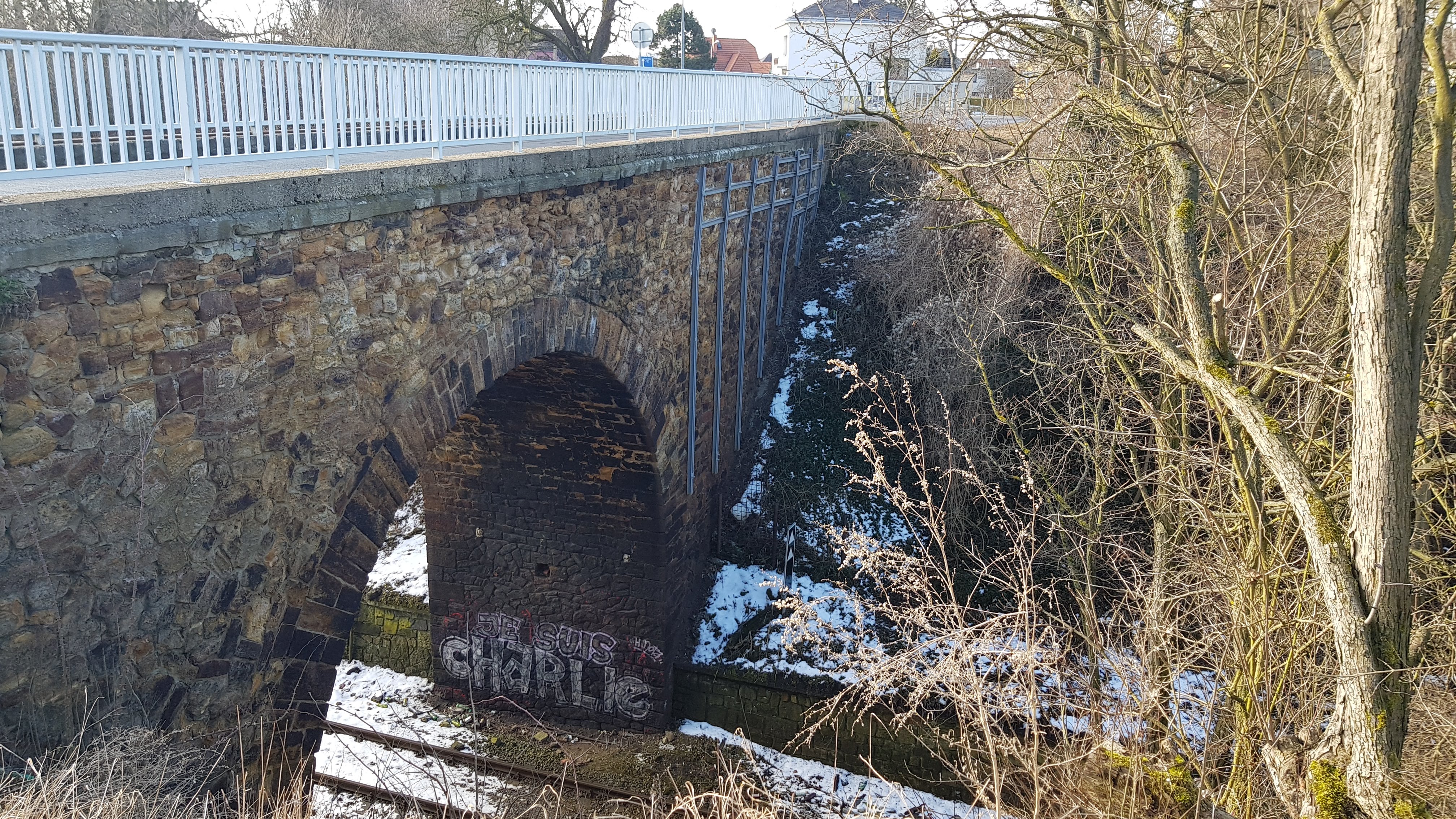 Obrázek 1 - Rekonstrukce mostu O. Scheinpflugové ve Slaném