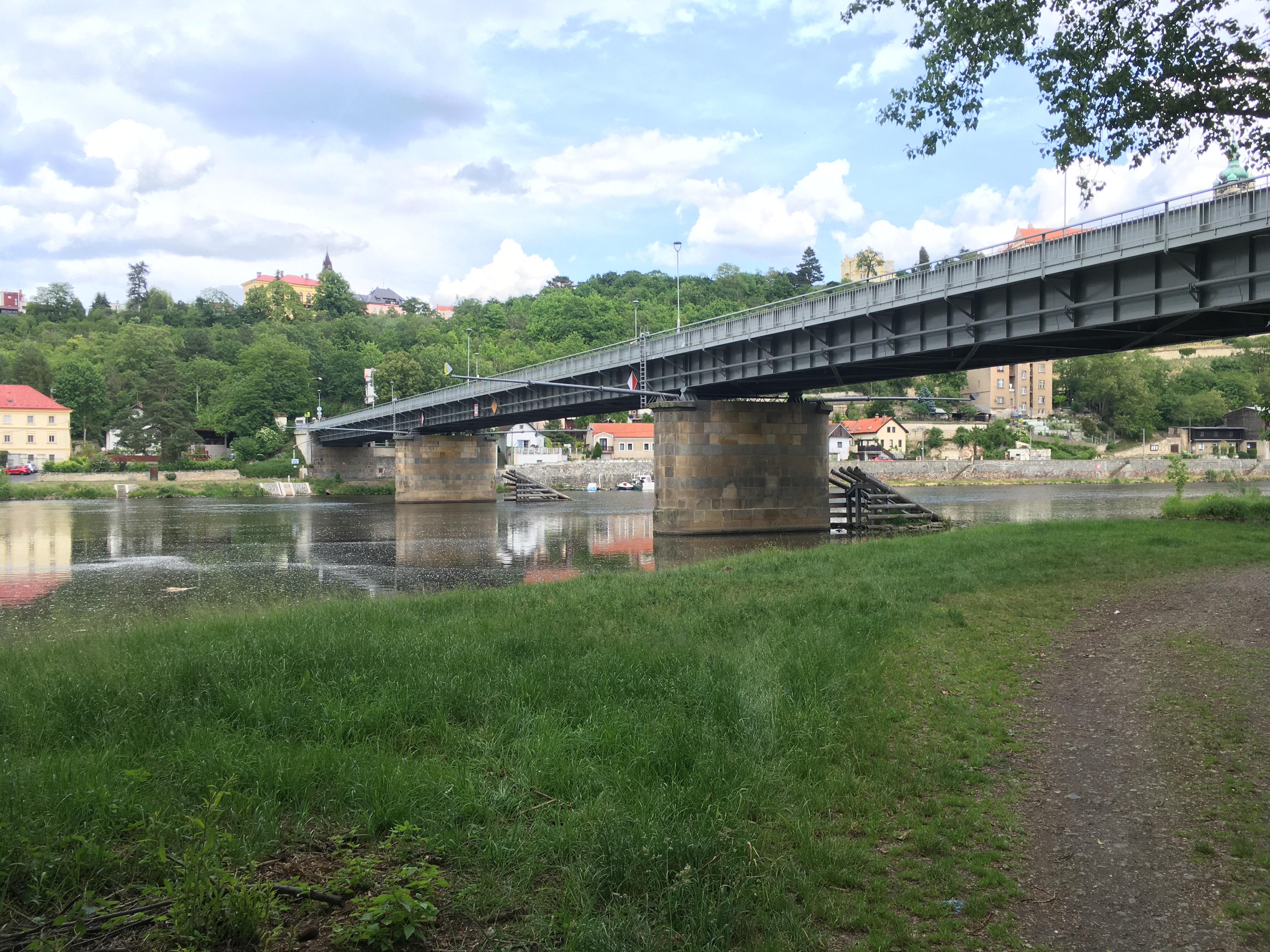 Obrázek 5 - Oprava mostu Josefa Straky přes Labe