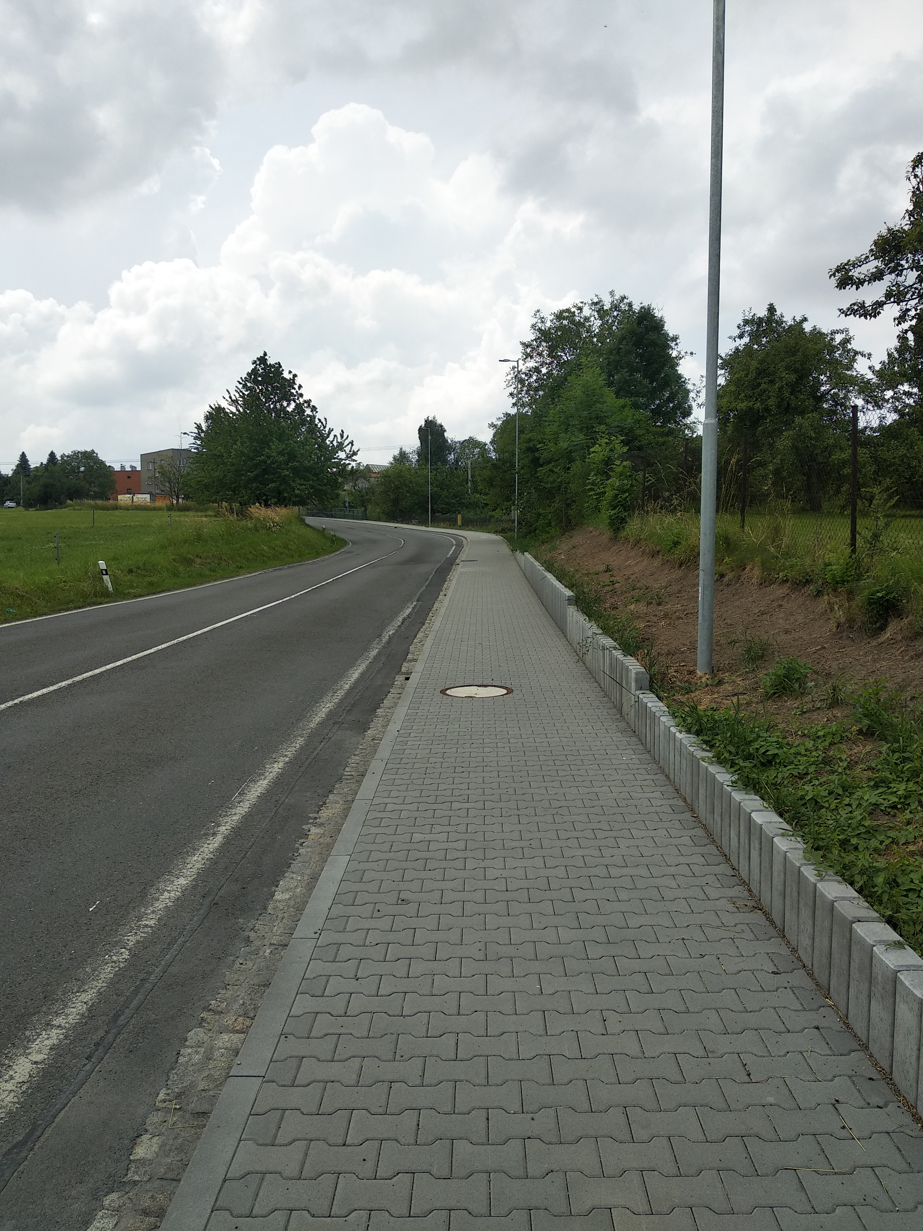 Obrázek 7 - Sedliště - zvýšení bezpečnosti dopravy na II/473, II. etapa – část chodník