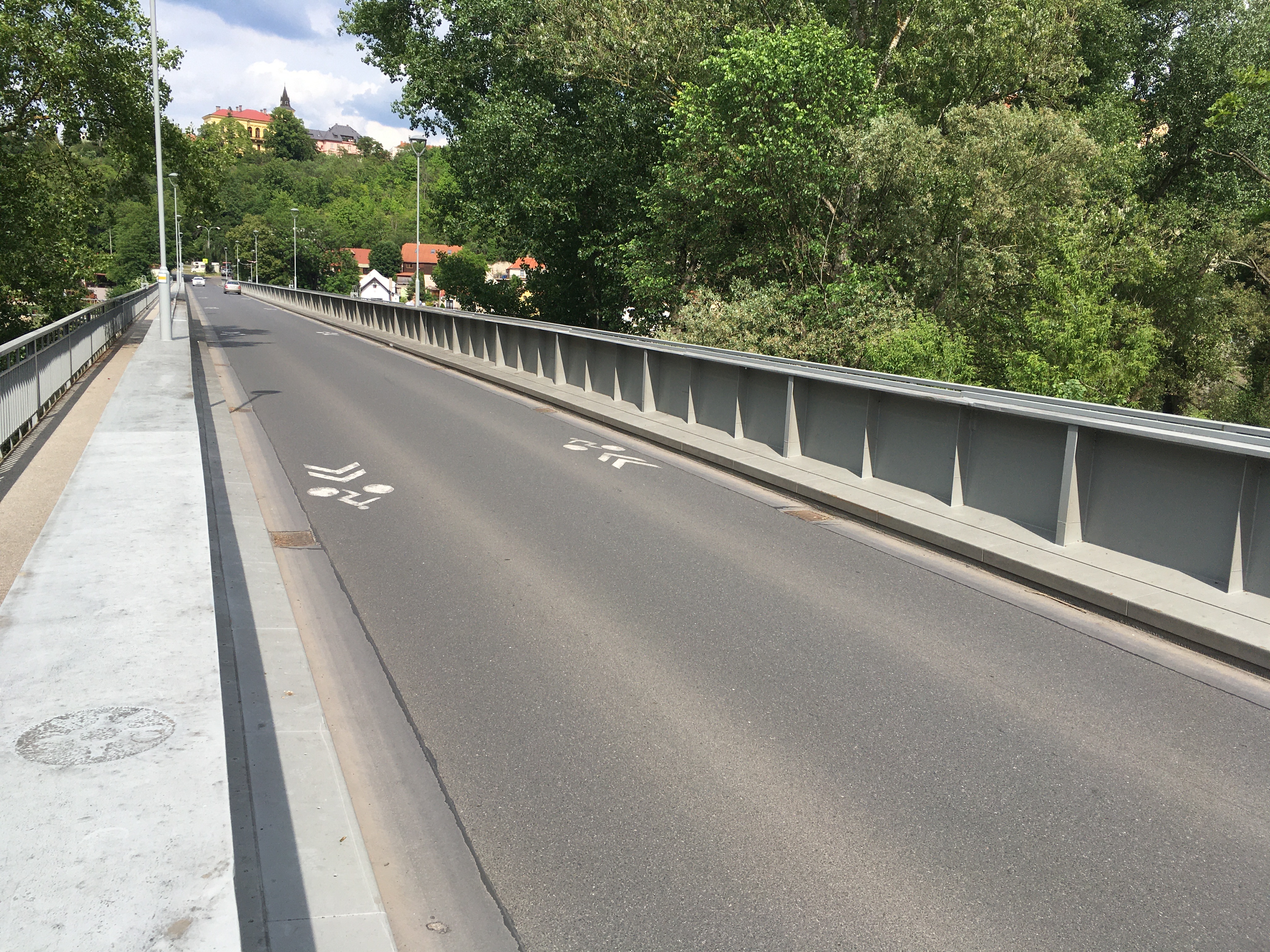 Obrázek 3 - Oprava mostu Josefa Straky přes Labe