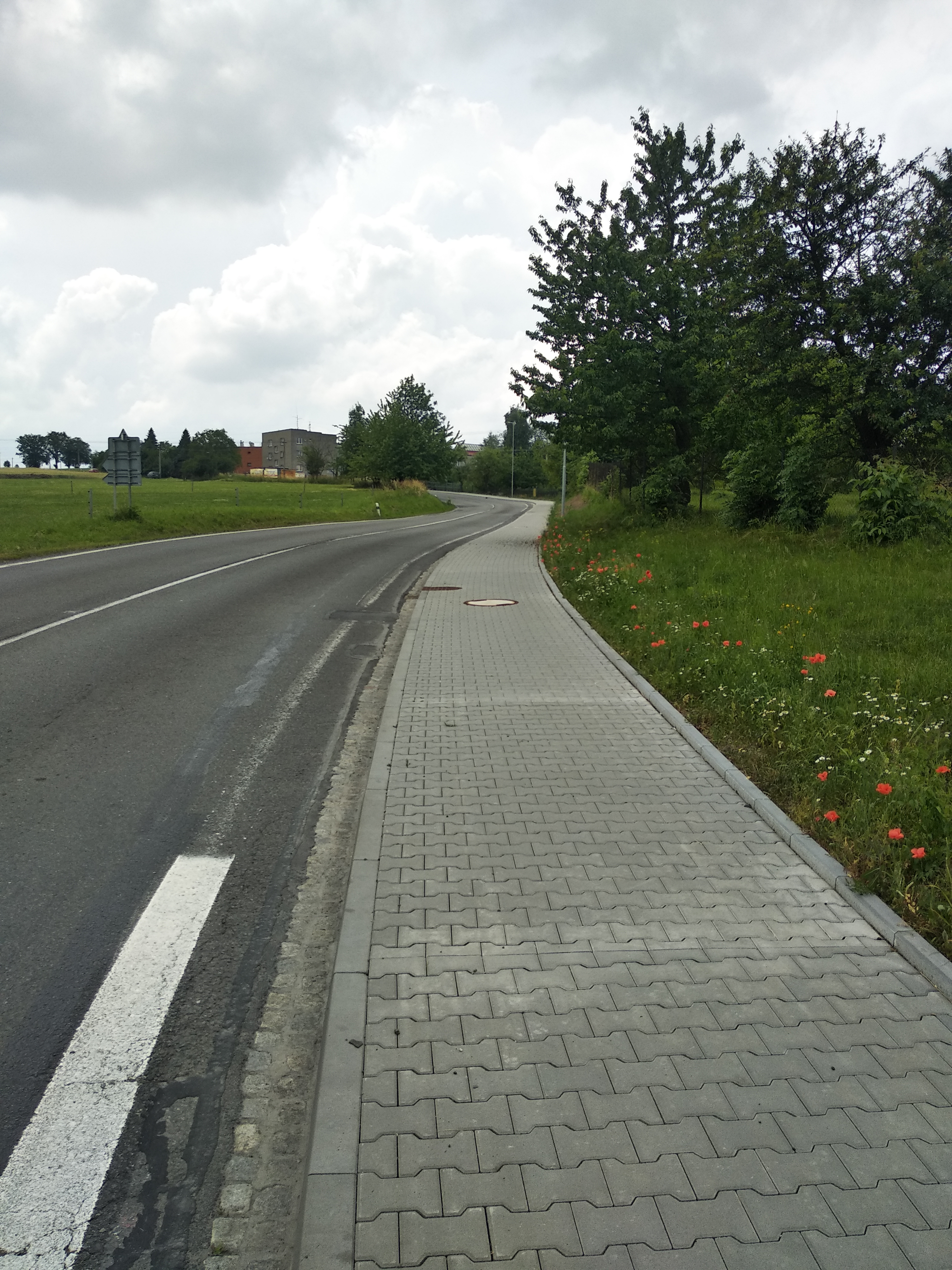 Obrázek 5 - Sedliště - zvýšení bezpečnosti dopravy na II/473, II. etapa – část chodník